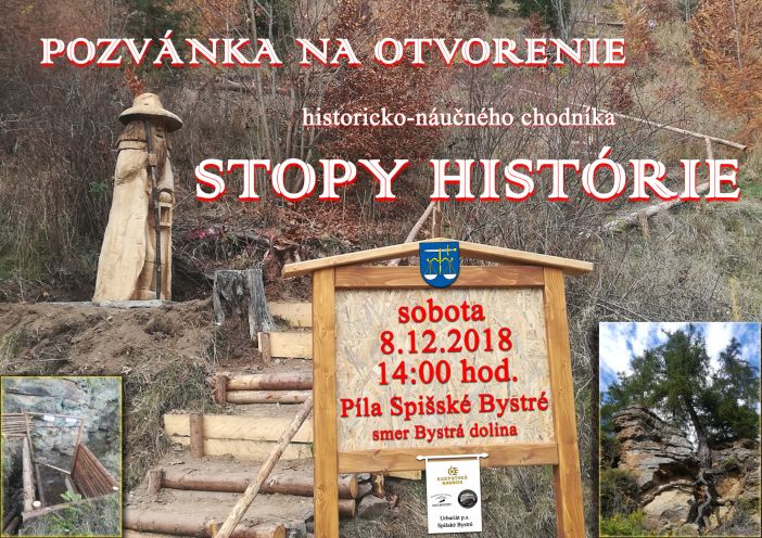 stopy histórie