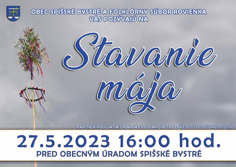 Stavanie mája 2023
