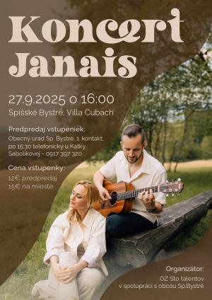 koncert Janais