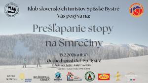 prešľapanie stopy na Smrečiny